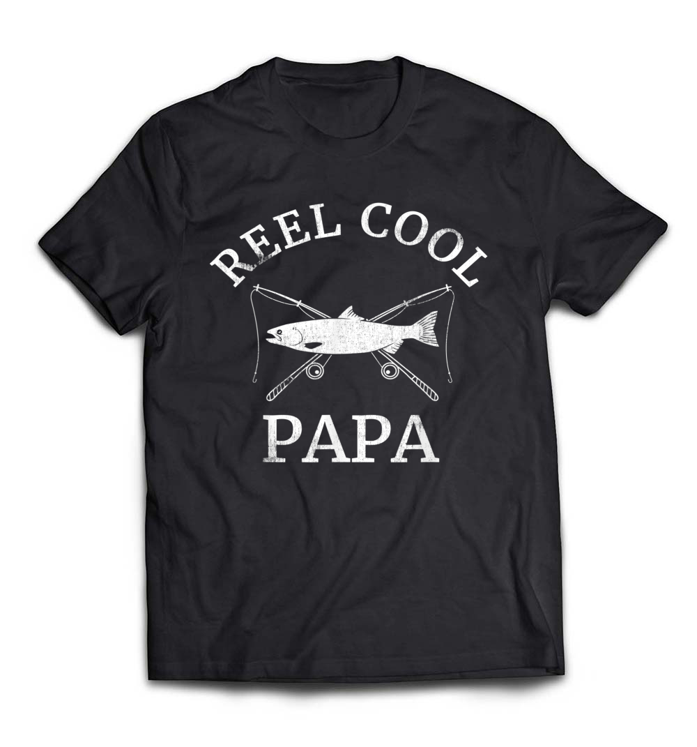 Reel Cool Papa T-Shirt – The Perfect Gift for Fishing Dads